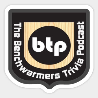 Benchwarmers Trivia Podcast Logo Sticker